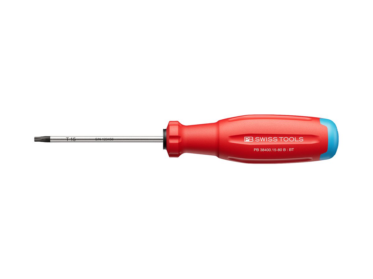 Schraubenzieher TX PB SwissGrip Evo TX15 80mm TR