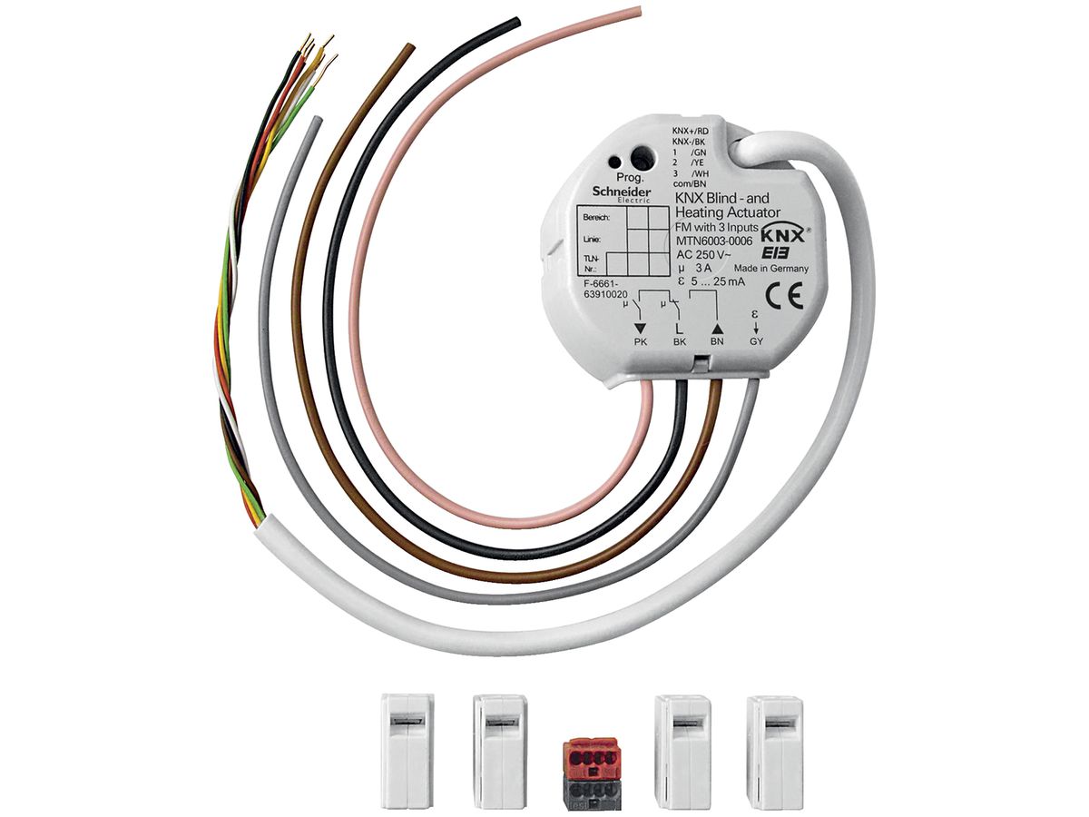 UP-Jalousie-/Heizungsaktor KNX SE, MTN6003-0006