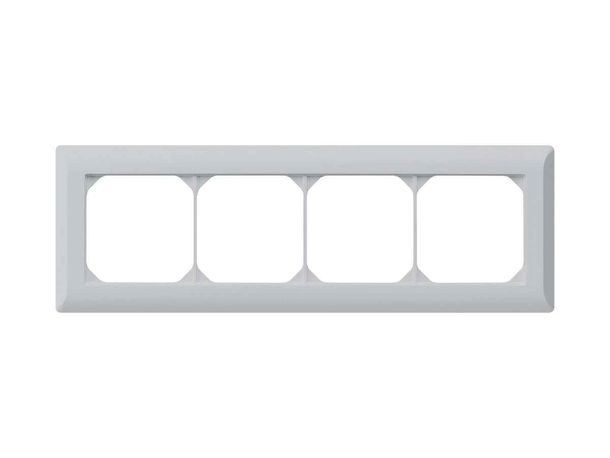 UP-Abdeckrahmen kallysto.line 1×4 hellgrau horizontal 92×272mm
