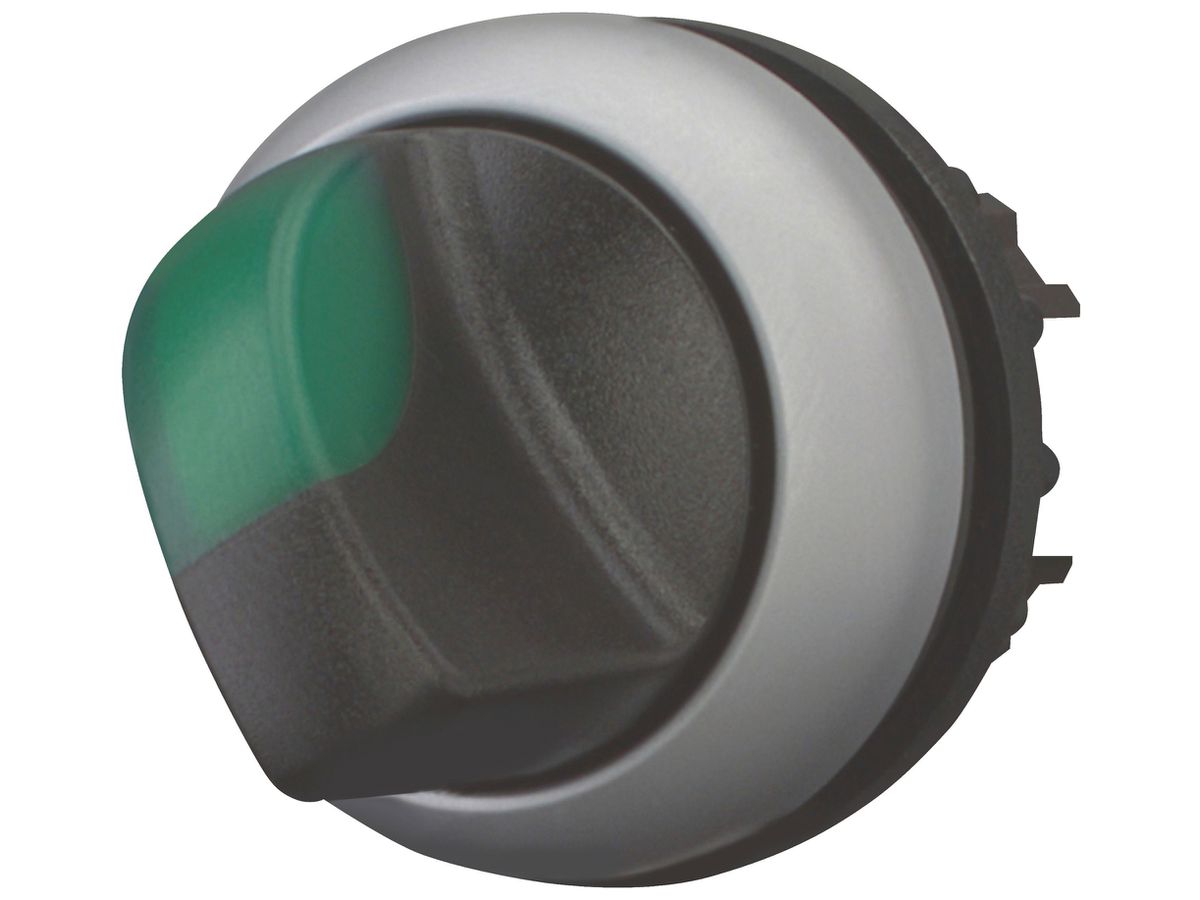 Knebelgriff Eaton M22-WLKV-G Ø22.5mm verrastend IP66 Beleuchtung grün