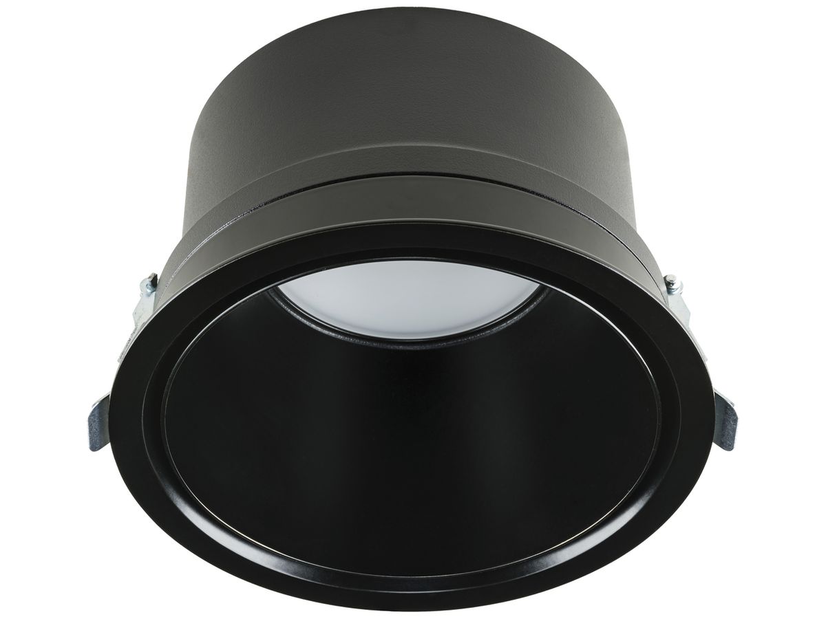 LED-Downlight Sylvania Solstice 150 15W 1000lm 930 IP20/40 70° DALI Ø165 sz/sz