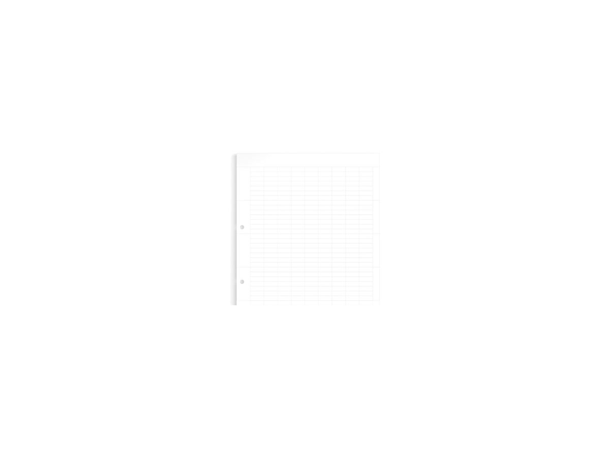 Einsteckschild Weidmüller ESO 8/20 P DIN A4 20×7mm Polyester weiss