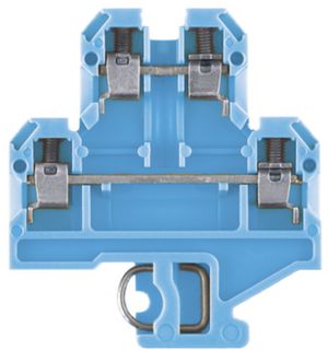 Durchgangs-Reihenklemmen, 4 mm²