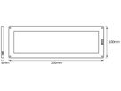LED-Deckenleuchte LDV CABINET LED PANEL 5W 220lm 3000K PIR weiss