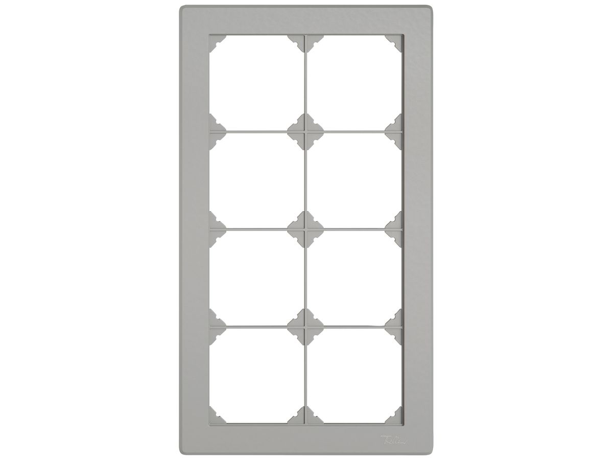 UP-Abdeckrahmen EDIZIO.liv SNAPFIX® 4×2/2×4 156×276mm hgu