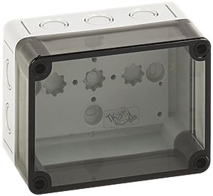 TK-PS, Deckel transparent, Polystyrol, IP66