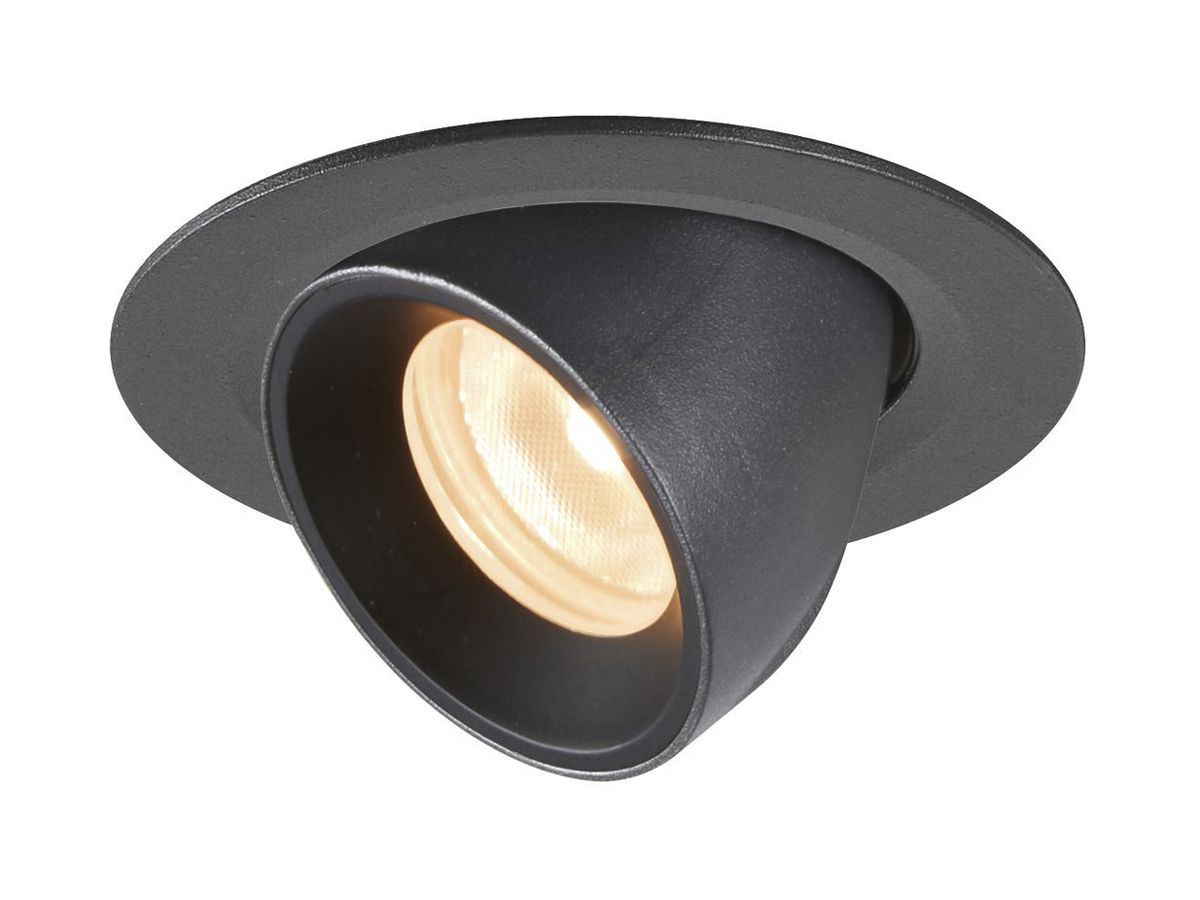 EB-LED-Downlight SLV NUMINOS GIMBLE XS, 7W 200mA 620lm 2700K 40° sz