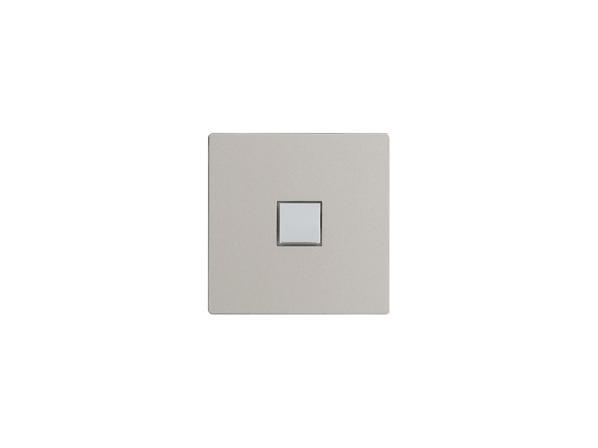 Abdeckset EDIZIOdue elegance für 1×Taster stone