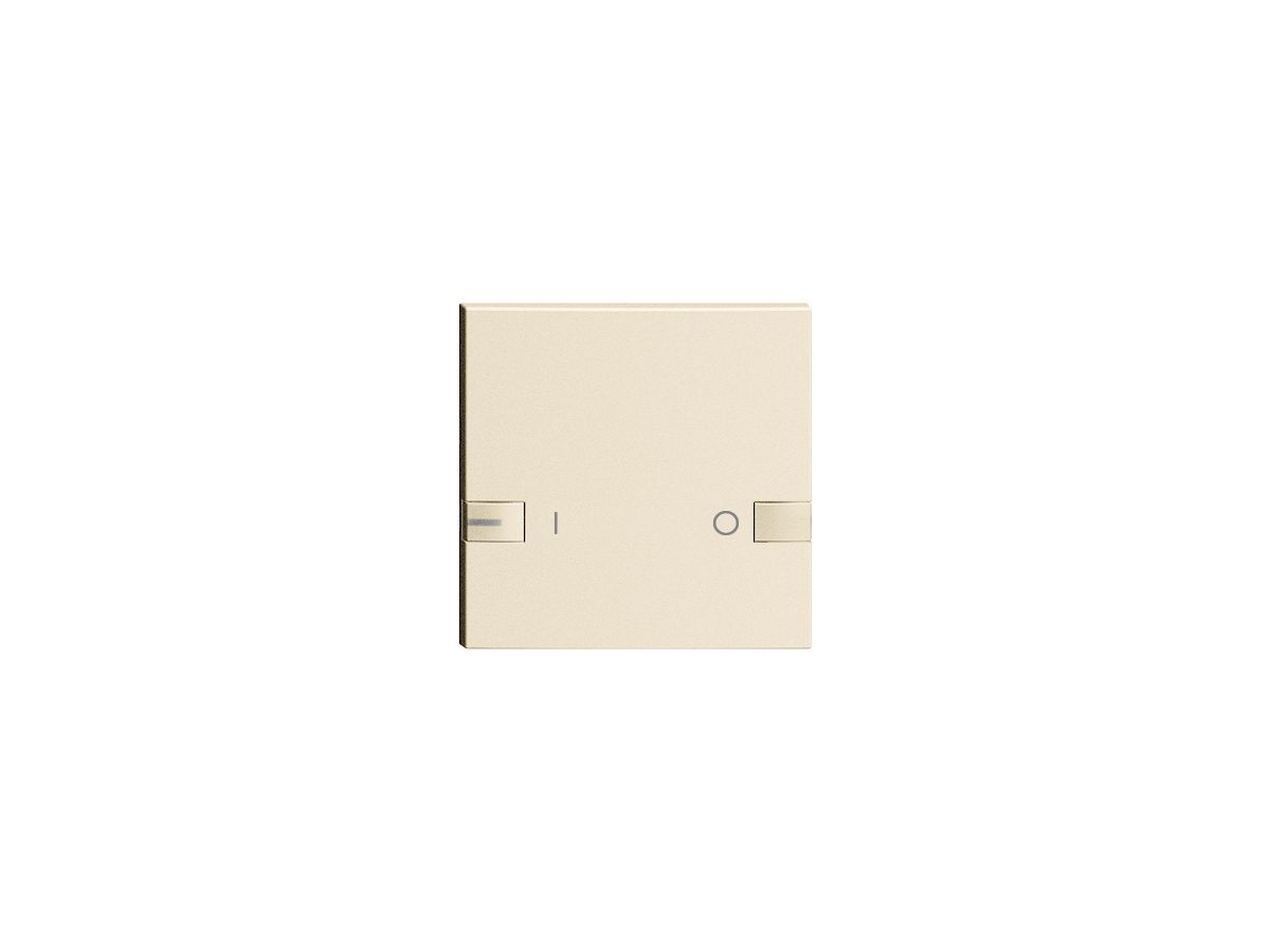 Taste 1/1 ZEP, I-0, 1 LED crema