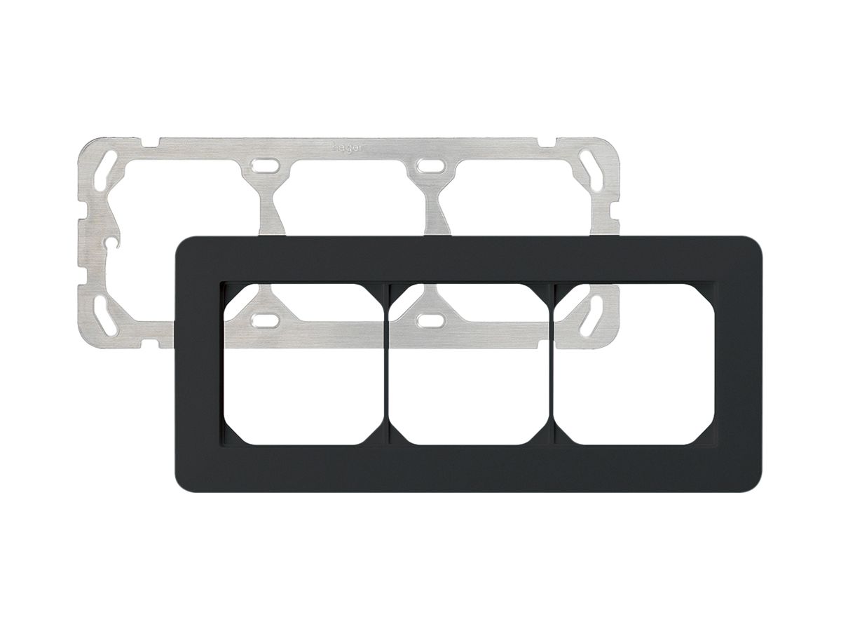 UP-Kopfzeile kallysto.trend 1×3 schwarz horizontal