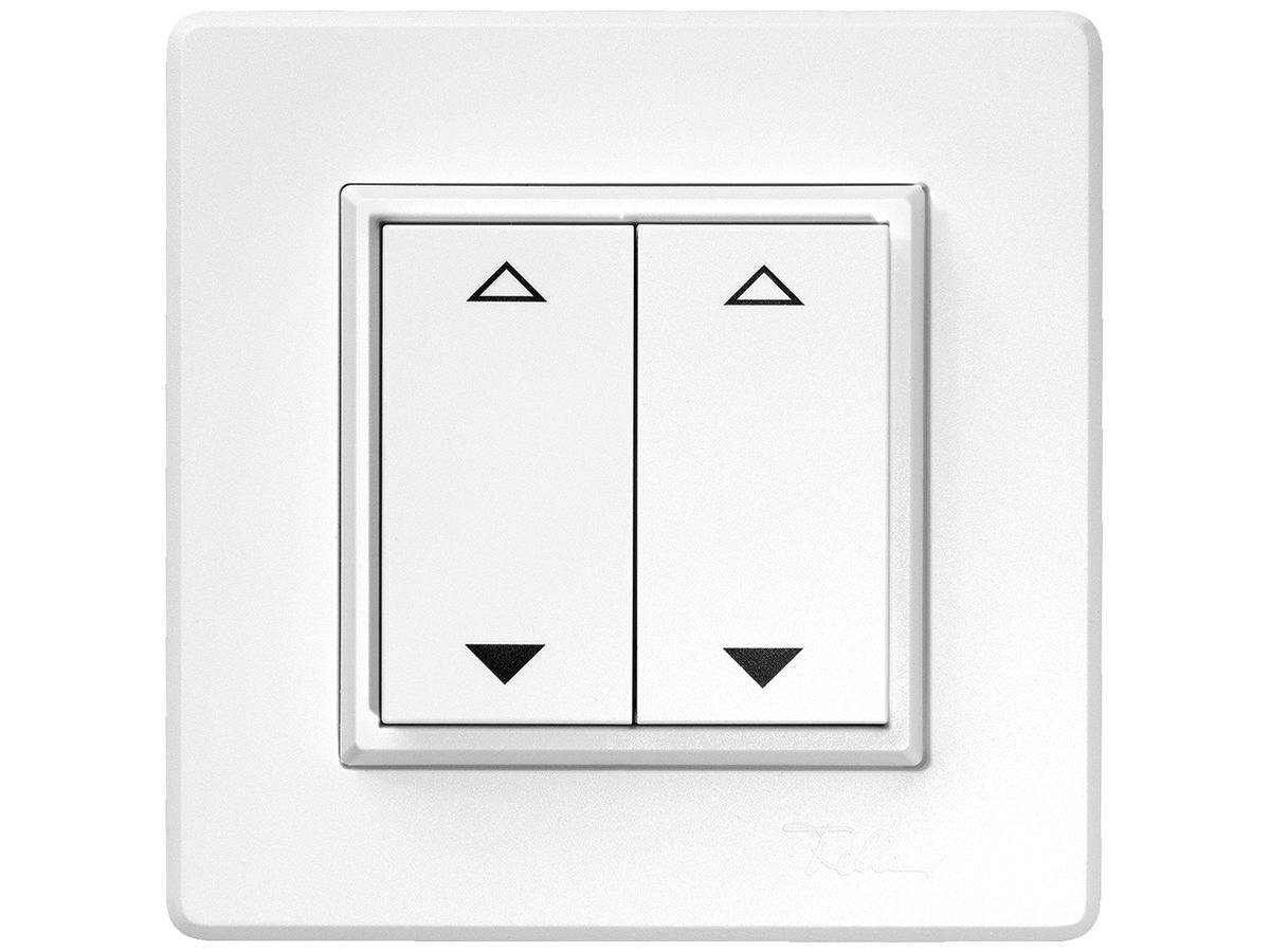 AP-Funktaster ALADIN EnOcean EDIZIO.liv 4K/2T V/Λ batterielos weiss