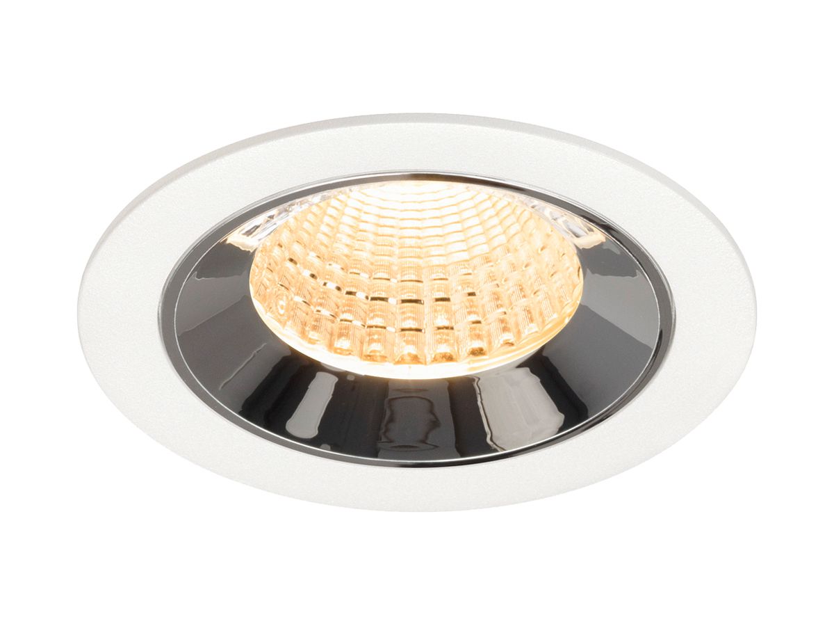 LED-Downlight SLV NUMINOS M 12W 1700lm 2700K WB DALI Ø90 ws/cr