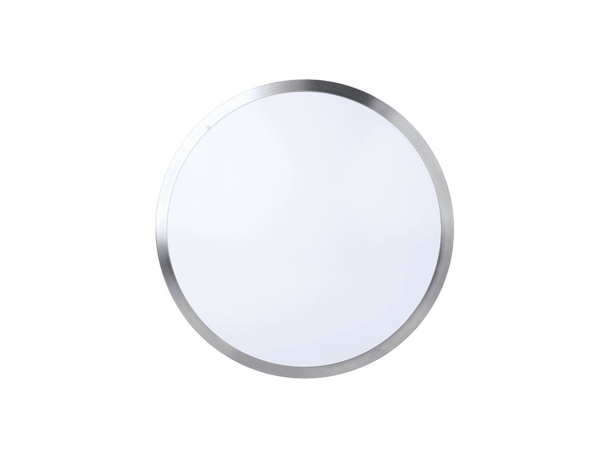 LED-Deckenleuchte DOTLUX LUNAsilver 18W 1950lm 830/840/857 IP44 Ø375mm weiss