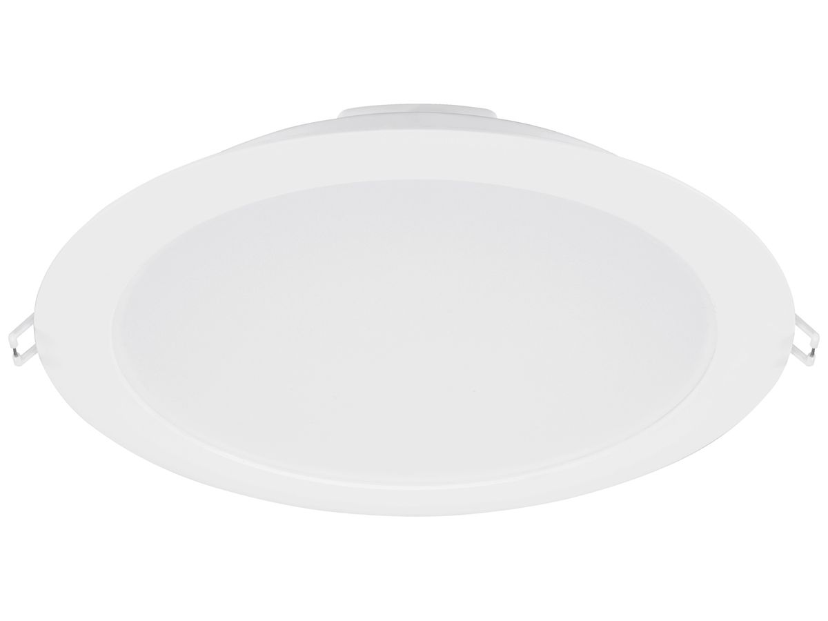 LED-Downlight Sylvania START eco 24W 2400lm 3000K 110° Ø215mm weiss