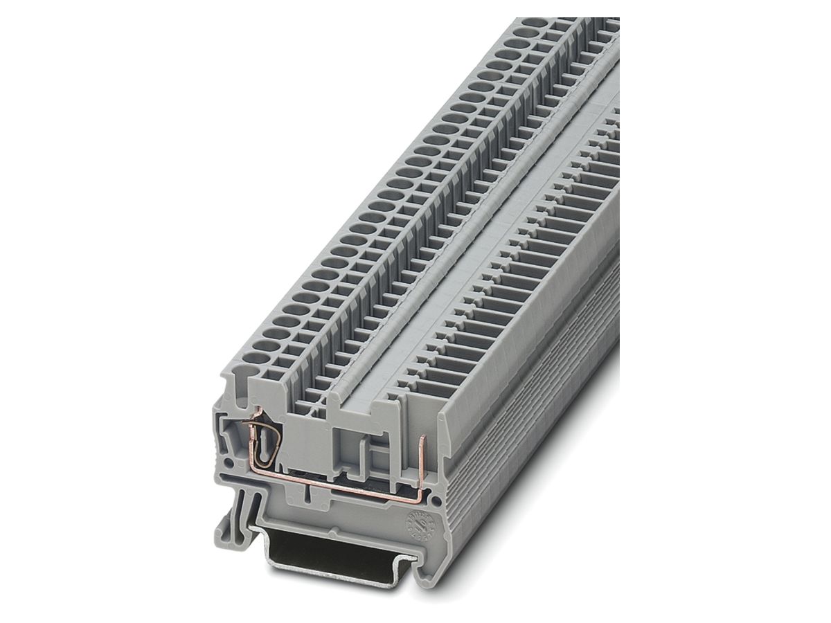 Durchgangsreihenklemme 0.08…4mm² grau ST 2.5/1P