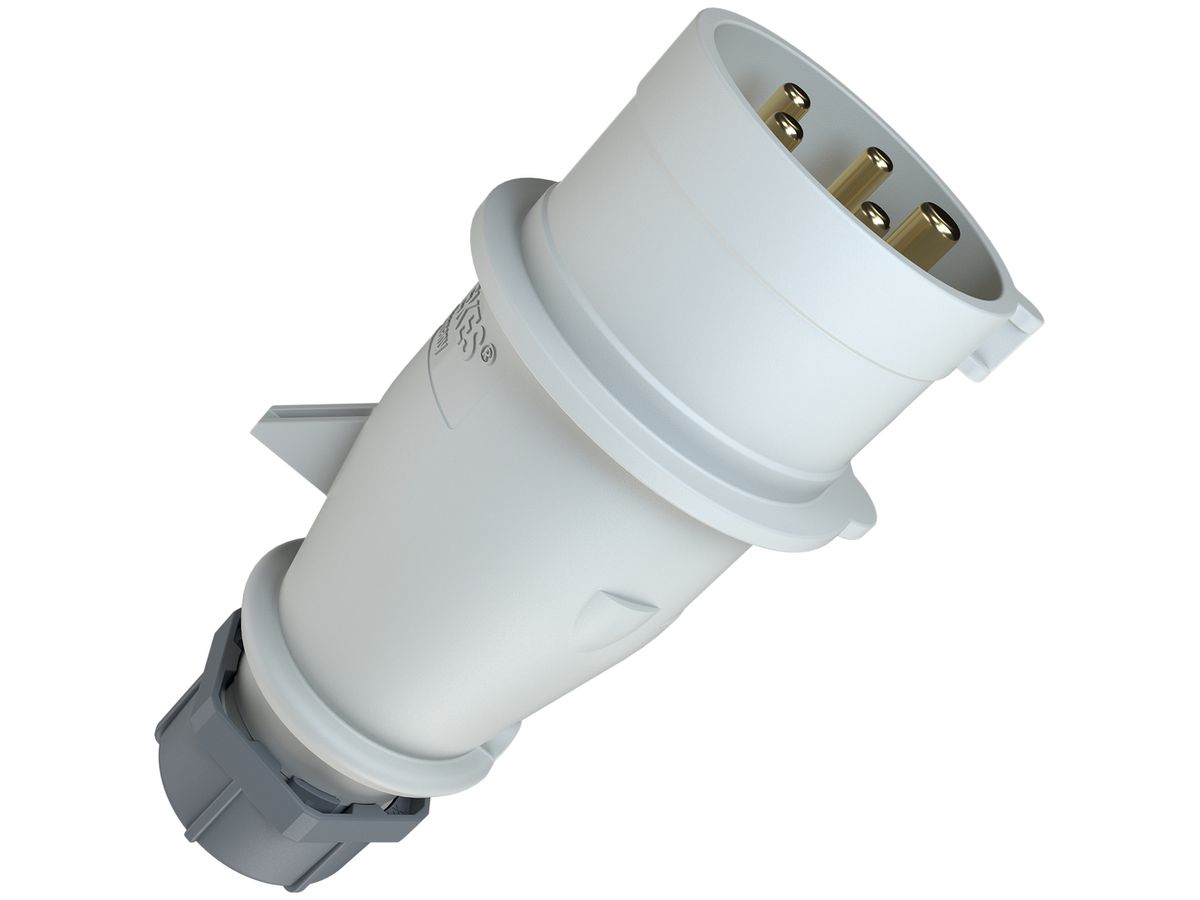 Stecker AM-TOP IP44 grau 5P 32A 0…50V 1h 180×77×89.5mm