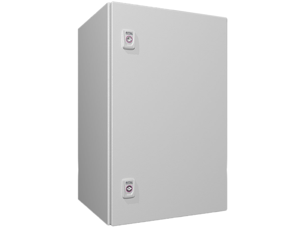 Kompakt-Schaltschrank Rittal AX, 1-türig, IP66, 380×600×350mm, Stahlblech