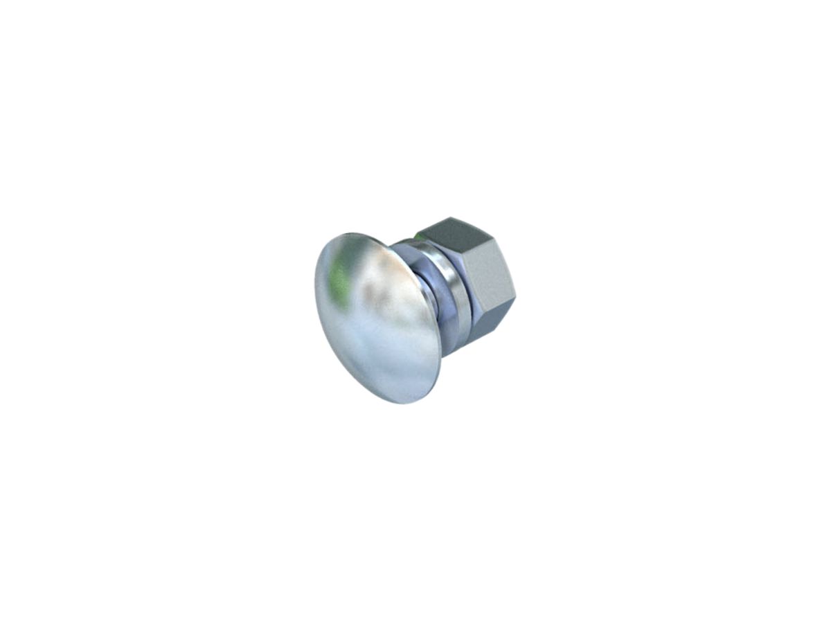 Flachrundschraube Bettermann M8×20 tauchfeuerverzinkt