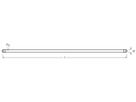LED-Röhre LEDVANCE EM PC G13 23W 2600lm 4000K 1777mm T8 mattiert