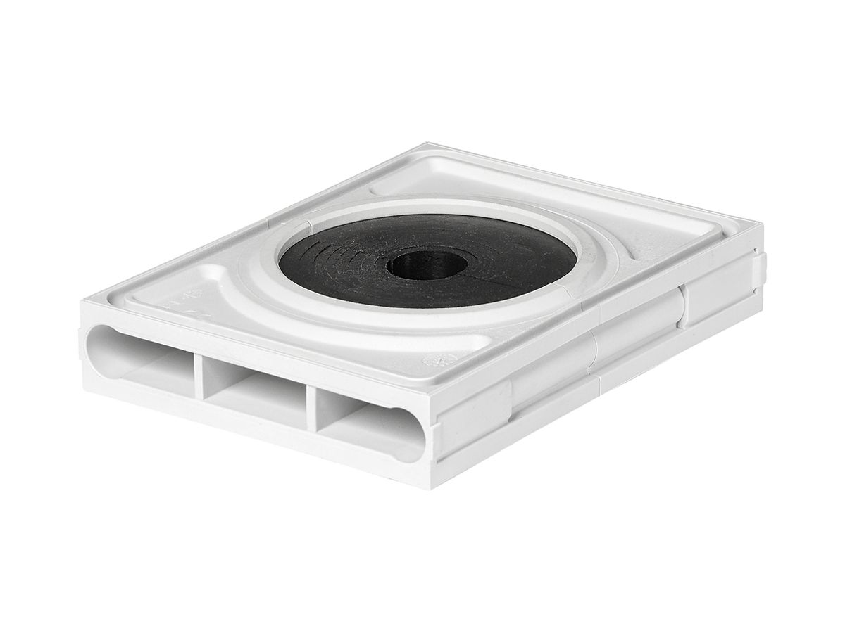 Flanschplatte Schurter HAK-Z-FL2R-SE 102×135×28mm Kunststoff Membran