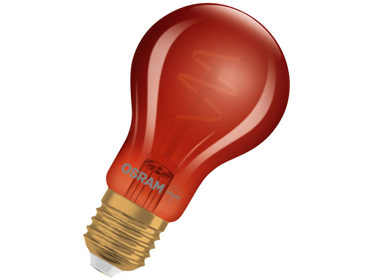 LED-Lampe LEDVANCE Vintage 1906 E27 3W 45lm 1800K Typ A klar kupfer DIM Ø60×110