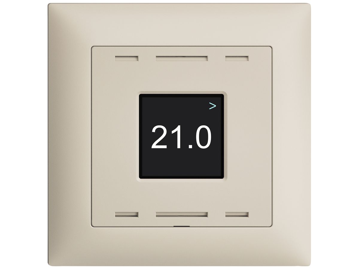 UP-Raumtemperatursensor EDIZIOdue Wiser 230V 5…30°C crema