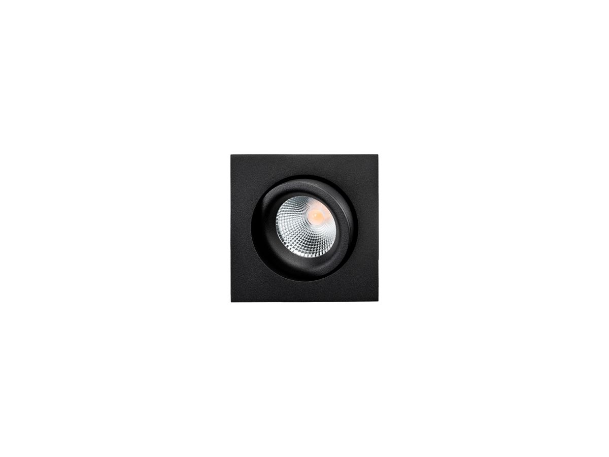 LED-Downlight SG Junistar Lux Square 8W 620lm 940 IP20/IP44 42° DIM 95×95mm sz