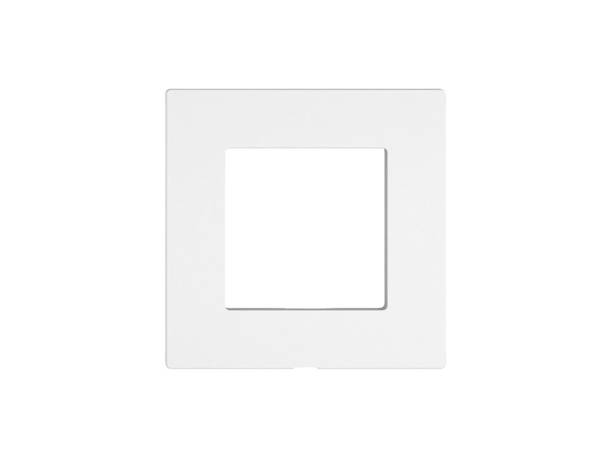 Frontplatte EDIZIO.liv Wiser 60×60mm weiss
