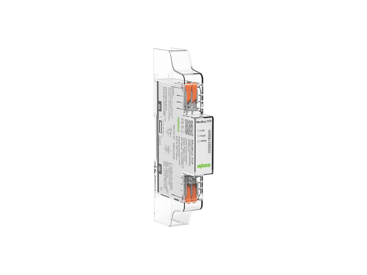 REG-Kommunikationsmodul WAGO MID Kommunikation Modbus (TCP)