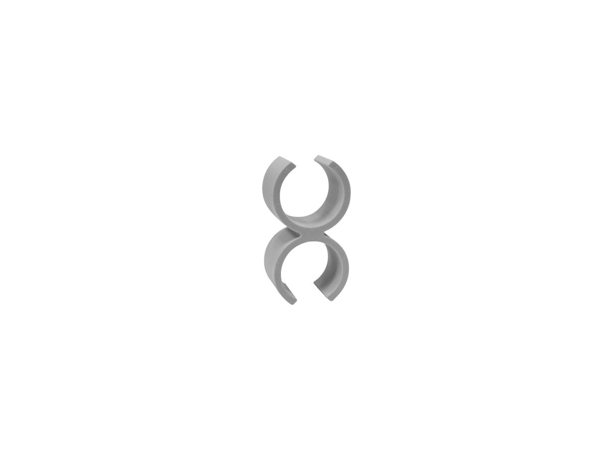 Befestigungsschelle FAST-RING Kunststoff 2×Ø20mm gu 100 Stück