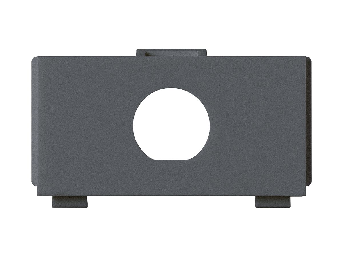 Multimedia-Modul kallysto M3 leer für 1 BNC Ø13.8mm anthrazit