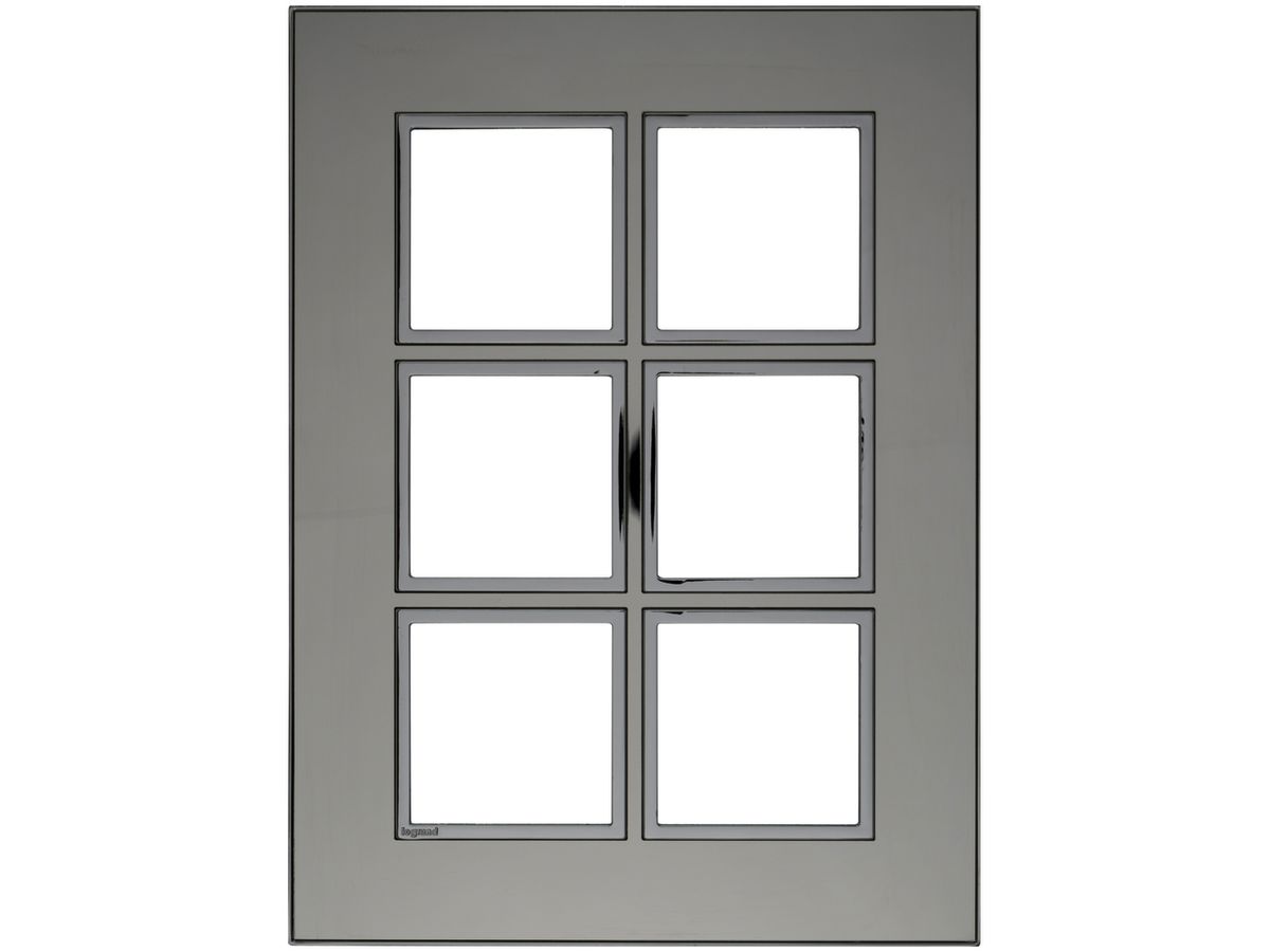 Abdeckrahmen ATO 2×3 Modul, stainless steel reflective
