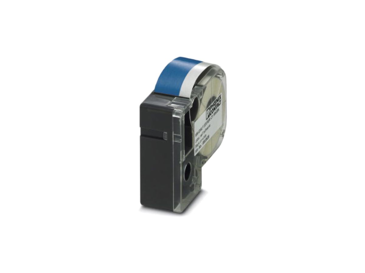 Endlos-Etikette MM-EMLF 12mm×8m blau/ws flexibel für THERMOFOX