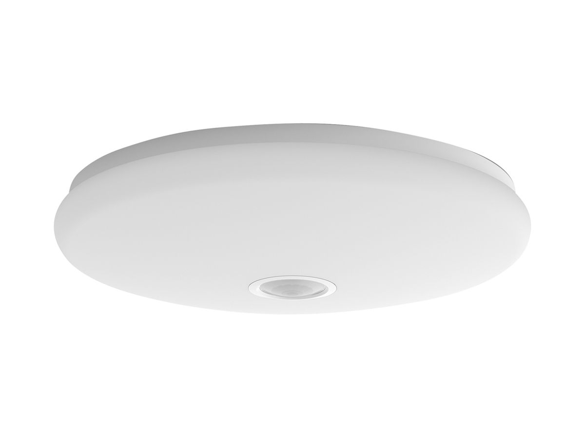 LED-Deckenleuchte Philips Mauve PIR 16W 1700lm 2700K Ø320mm weiss