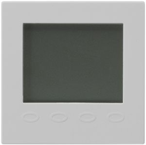 Raumthermostat Hager kallysto A mit Display lichtgrau