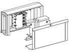 Schienenverteiler Canalis Adapter KSA 40