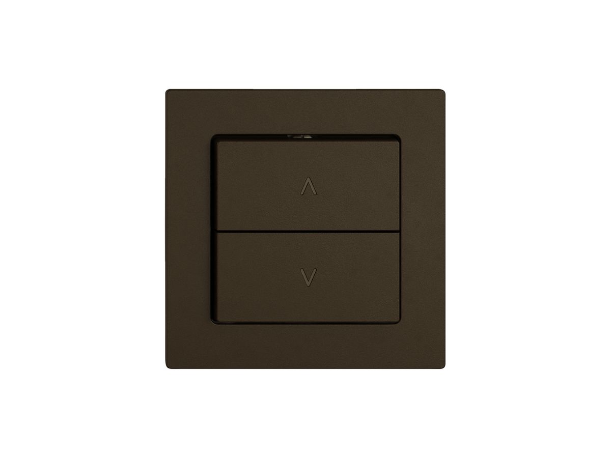 Montageset EDIZIO.liv SNAPFIX® für Storenschalter und -taster m.2 Tasten br
