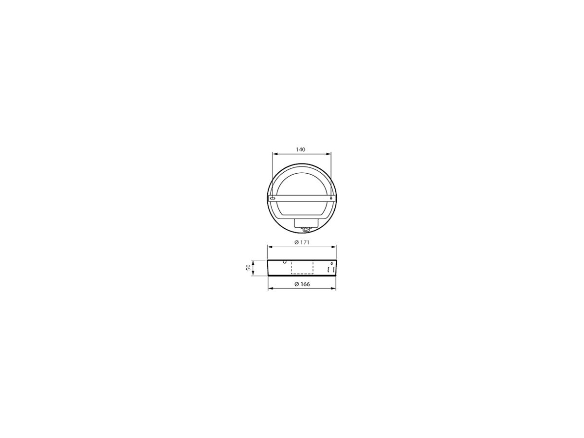 AP-LED-Downlight CoreLine Slim DN145C LED10S/840 PSU II WH