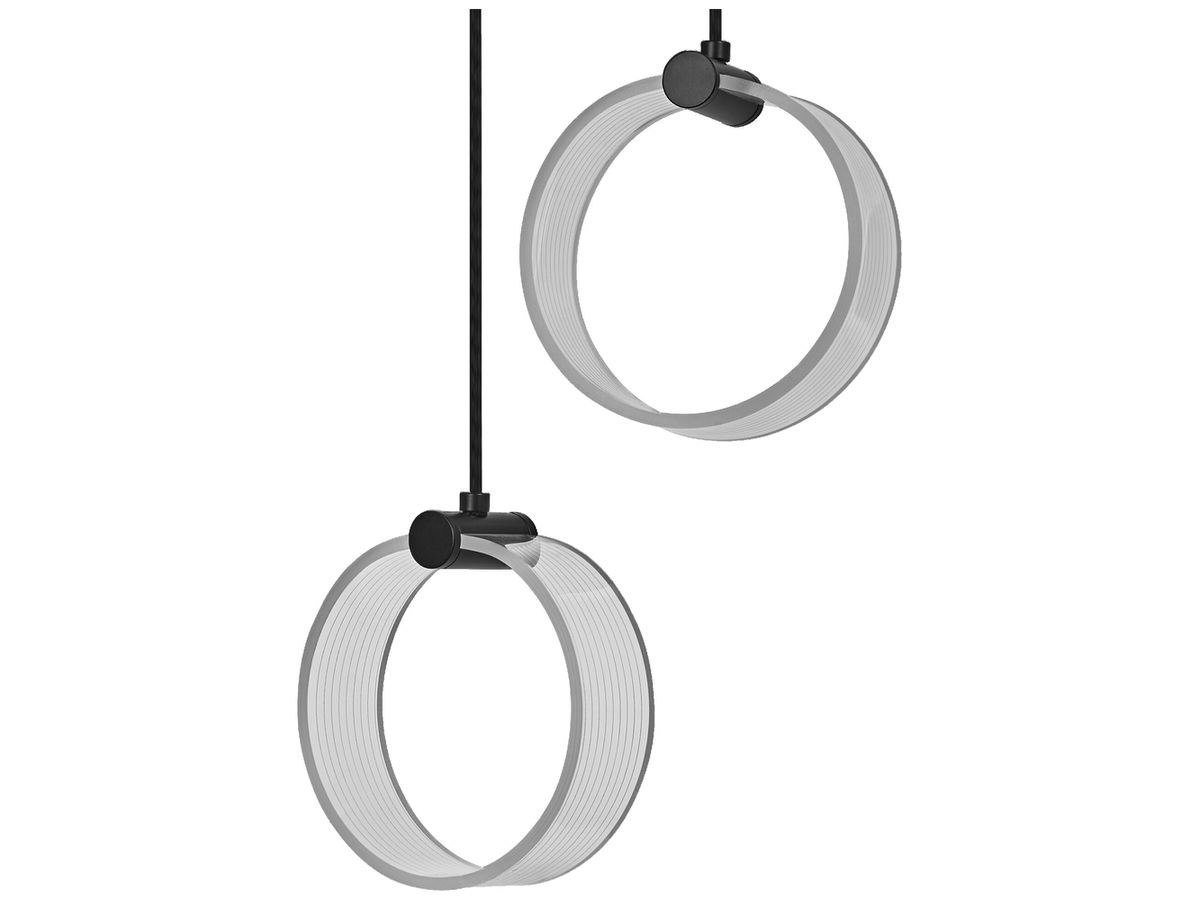 LED-Pendelleuchte LEDVANCE Decor Circle 14W 930lm 865 Ø160m×275mm schwarz