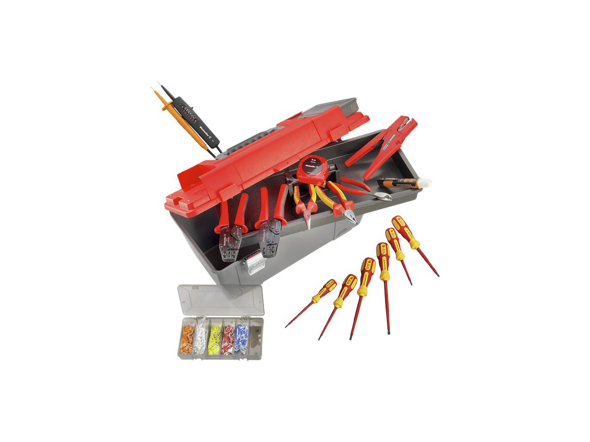 Werkzeugkoffer Weidmüller RED LINE SET 4, 15-teilig