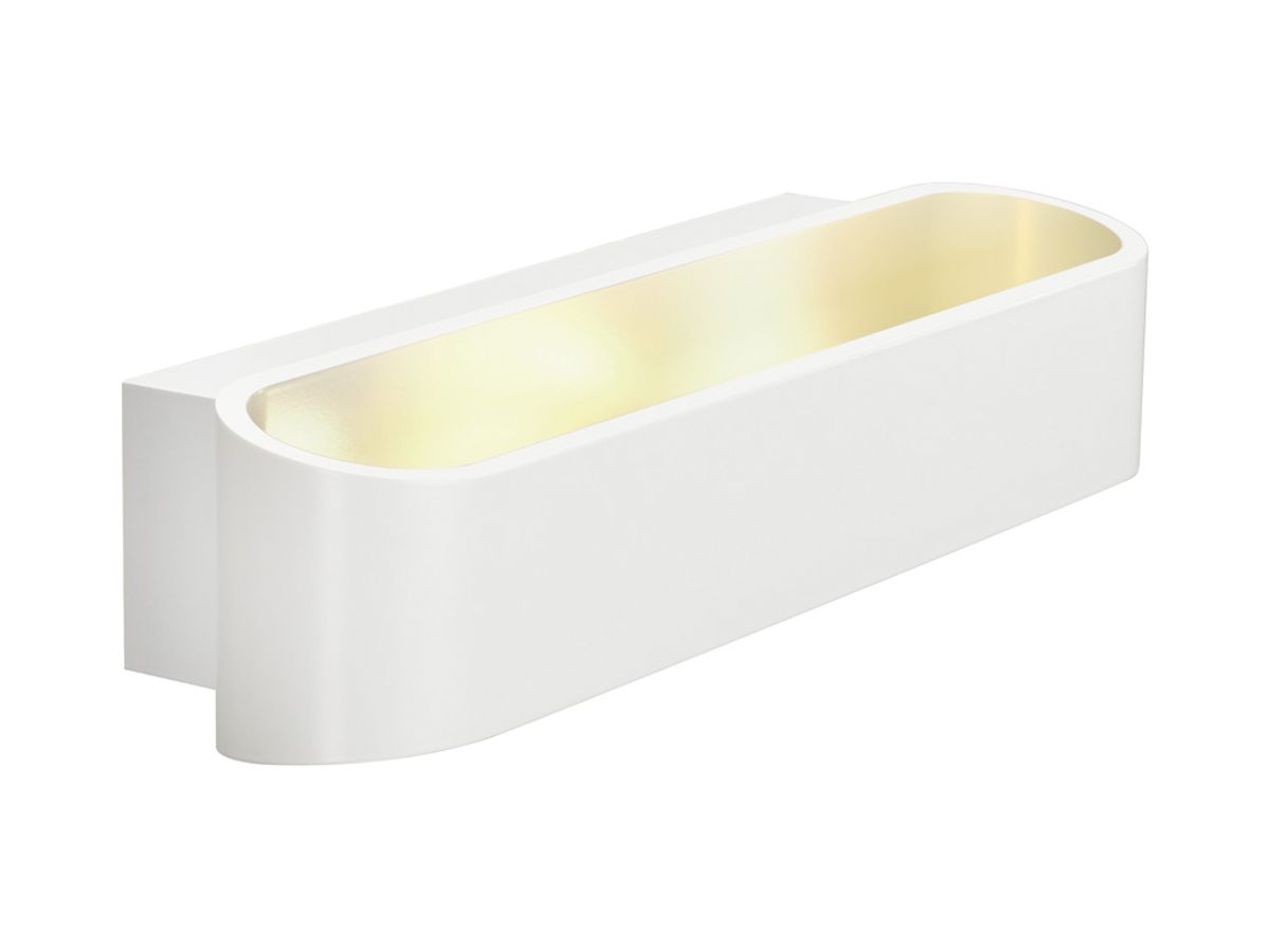 LED-Wandleuchte SLV ASSO 300, 2×5W 600lm 3000K IP20 weiss