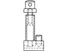 Stützbolzen Woertz 31mm