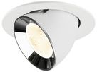 LED-Downlight SLV NUMINOS GIMBLE L 17W 2700lm 4000K NB DALI Ø145 ws/cr