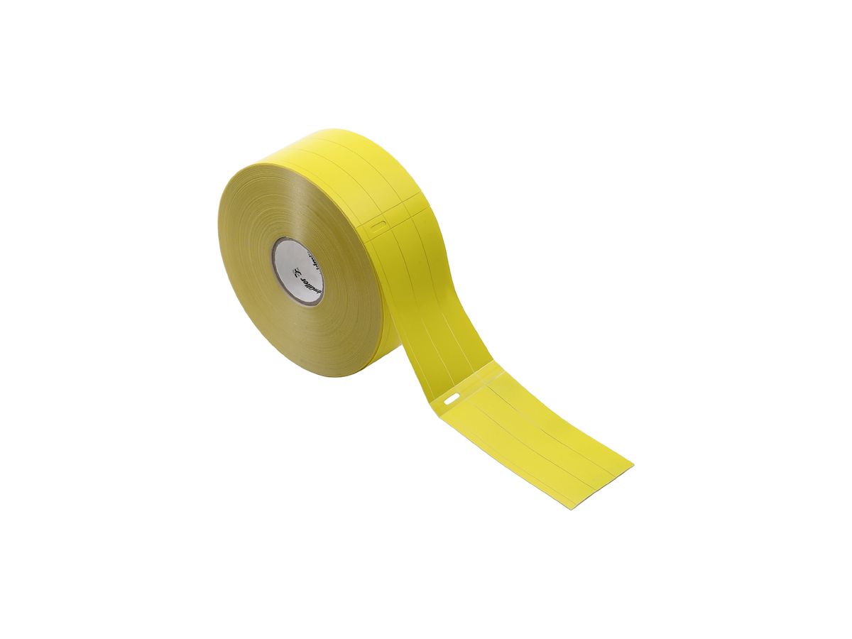 Etikette Weidmüller THM ET S7 300-2 103.8×17.3mm Polypropylen, gelb