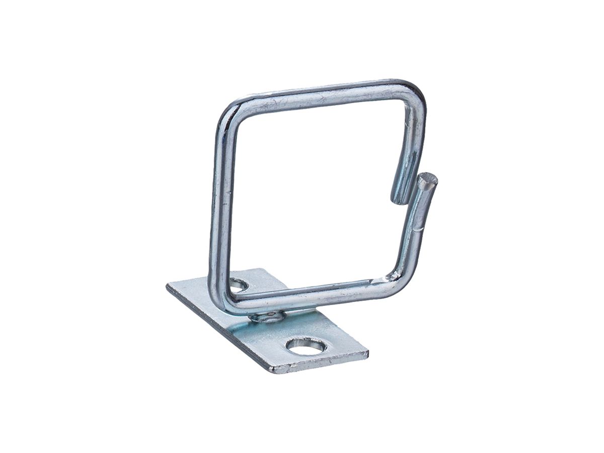 Kabelführung ROLINE seitlich 40×40×42mm Metall rostfreier Stahl