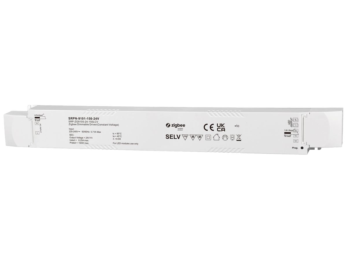 LED-Betriebsgerät SUNRICHER SRPN-9101 0…150W 24V 0…6250mA DIM Zigbee