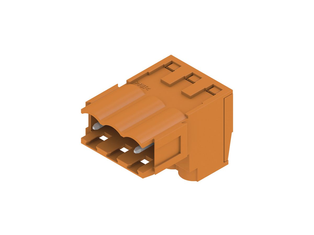 Stiftstecker WM Signal SLS 5.08/03/180B SN OR BX TB 3L 180° 5.08mm or