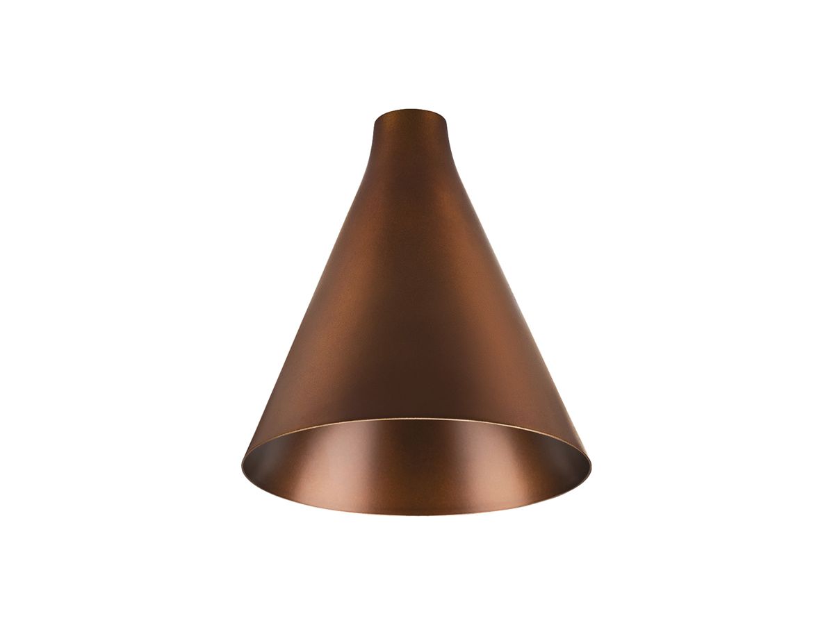 Leuchtenschirm SLV LALU CONE Stahl Ø152×170mm Bronze unifarbig