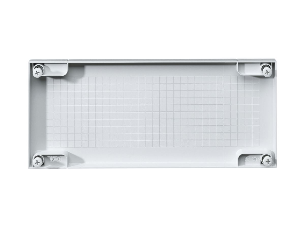 Blindabdeckung Hager orion plus isoliert 150×400mm für AP-Verteilerschränke