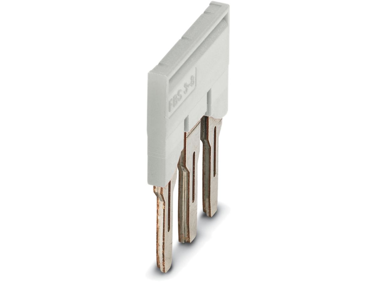 Steckbrücke Phoenix Contact 3L grau FBS 3-8 GY